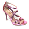 Официални дамски сандали в розово-486008